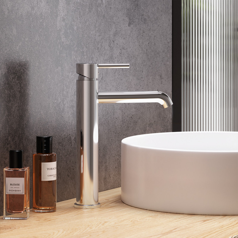 Смеситель для раковины высокий хром Damixa Scandinavian Pure 360250000