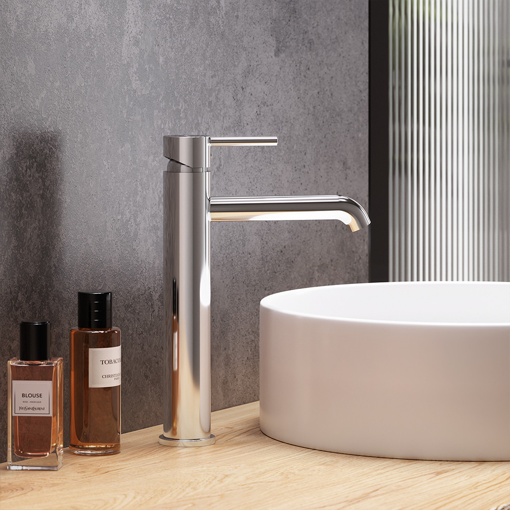 Смеситель для раковины высокий хром Damixa Scandinavian Pure 360250000