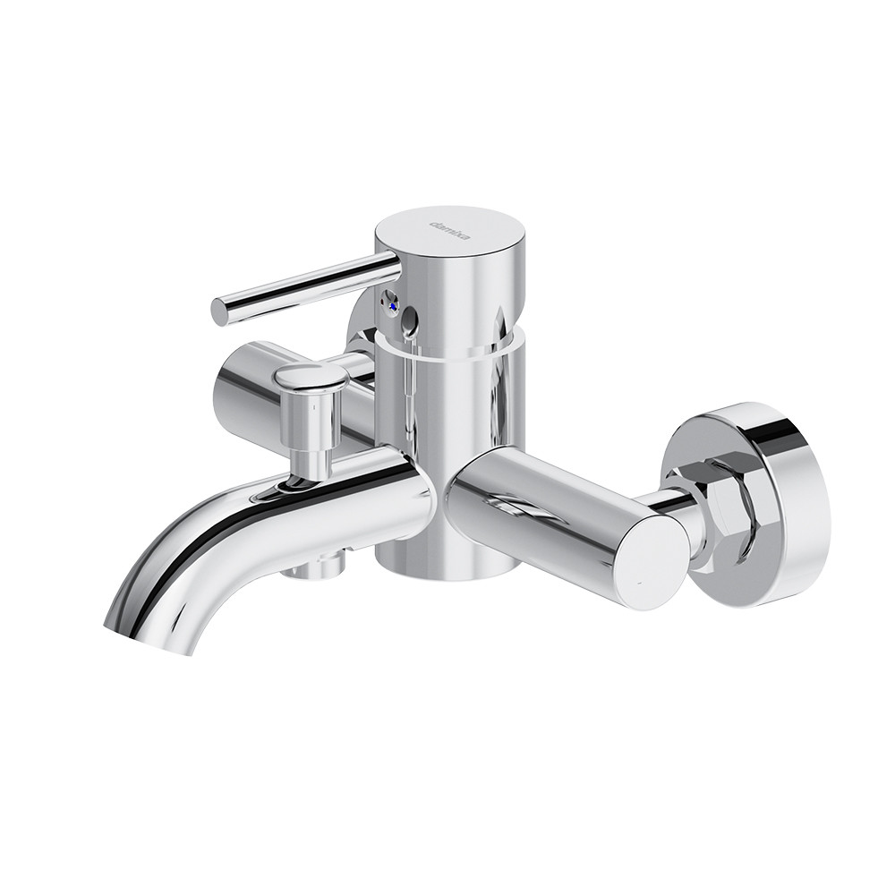 Смеситель для ванны и душа хром Damixa Scandinavian Pure 361000000
