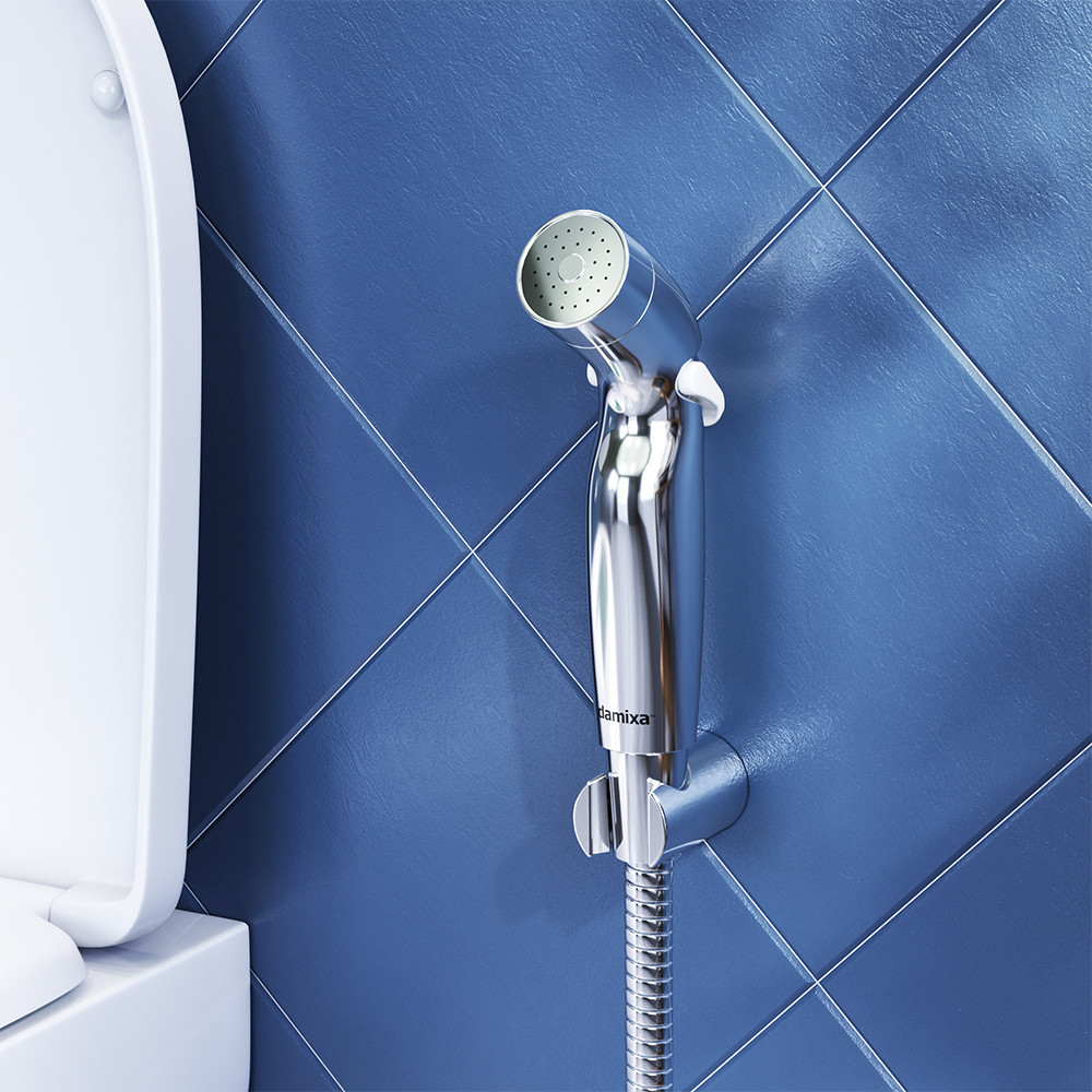 Гигиенический душ с держателем хром Damixa Shower Program 760550100