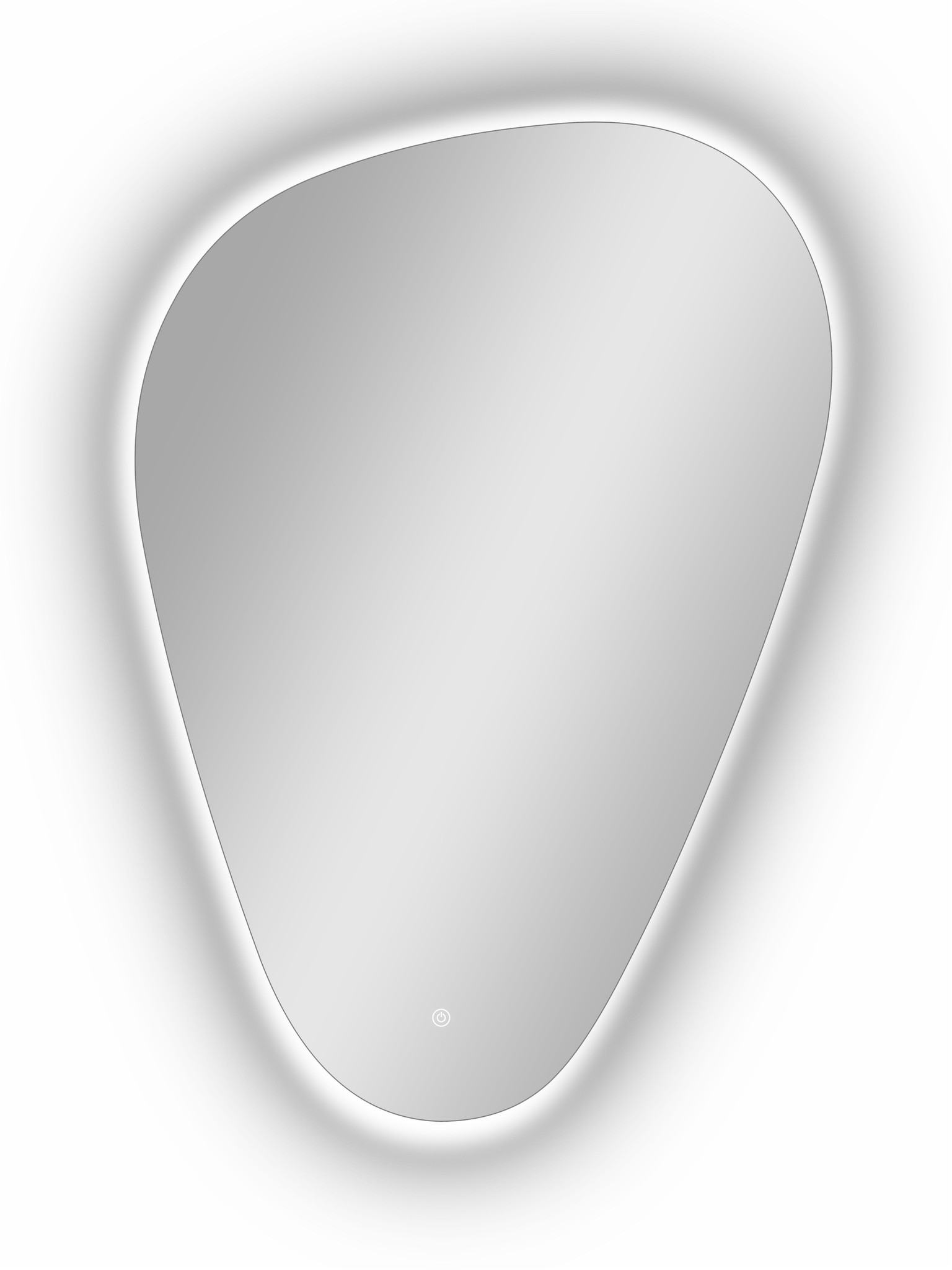 Зеркало с подсветкой 70х100см Continent Voyage Led ЗЛП615