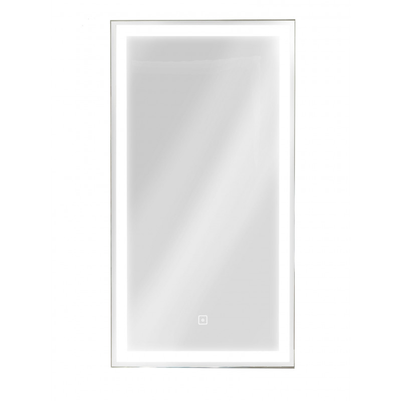 Зеркало-шкаф с подсветкой правый 35х65см Continent Mirror Box Black МВК054