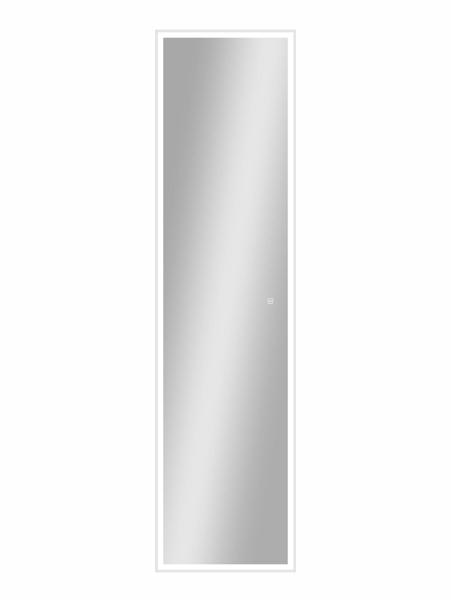 Зеркало с подсветкой напольное 45х175см Continent Tower Led ЗЛП960