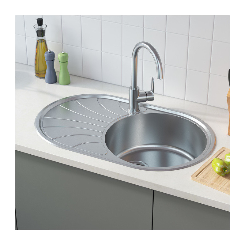 Мойка для кухни из нержавеющей стали Iddis Suno S SUN77SDi77