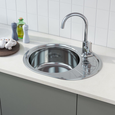 Мойка для кухни из нержавеющей стали Iddis Suno S SUN60PDi77