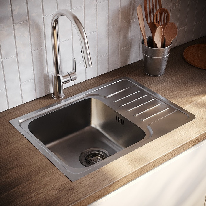 Мойка для кухни из нержавеющей стали Iddis Sound SND60SDi77