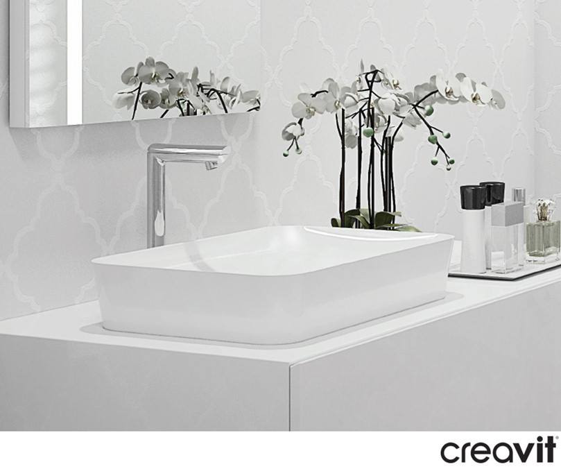 Раковина-чаша 60x40 Creavit Ultra белая UL060-00CB00E-0000