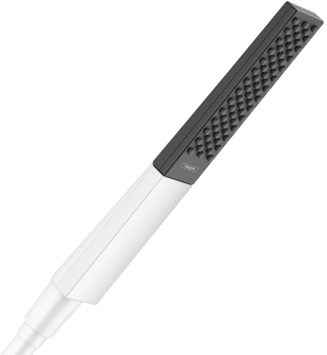 Ручной душ белый/чёрный Hansgrohe Rainfinity 100 1jet 26867700