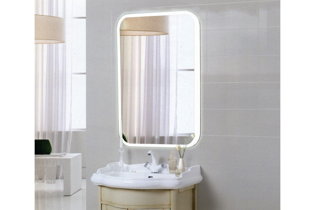 Зеркало с подсветкой 60x80см Relisan Alexandria Гл000024315