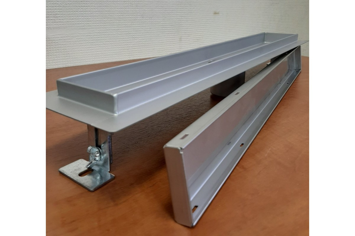 Душевой трап ALMAes Arianda 1000 мм, нержавеющая сталь хром, под плитку, AR10CH