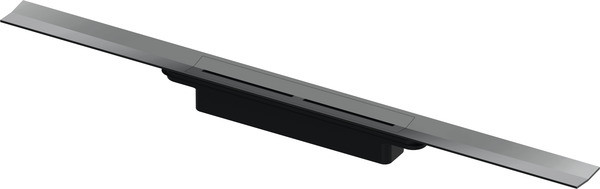 Профиль для душа TECEdrainprofile 1000 с цветным PVD покрытием Polished Black Chrome/глянец, черный хром, обрезной, 671011