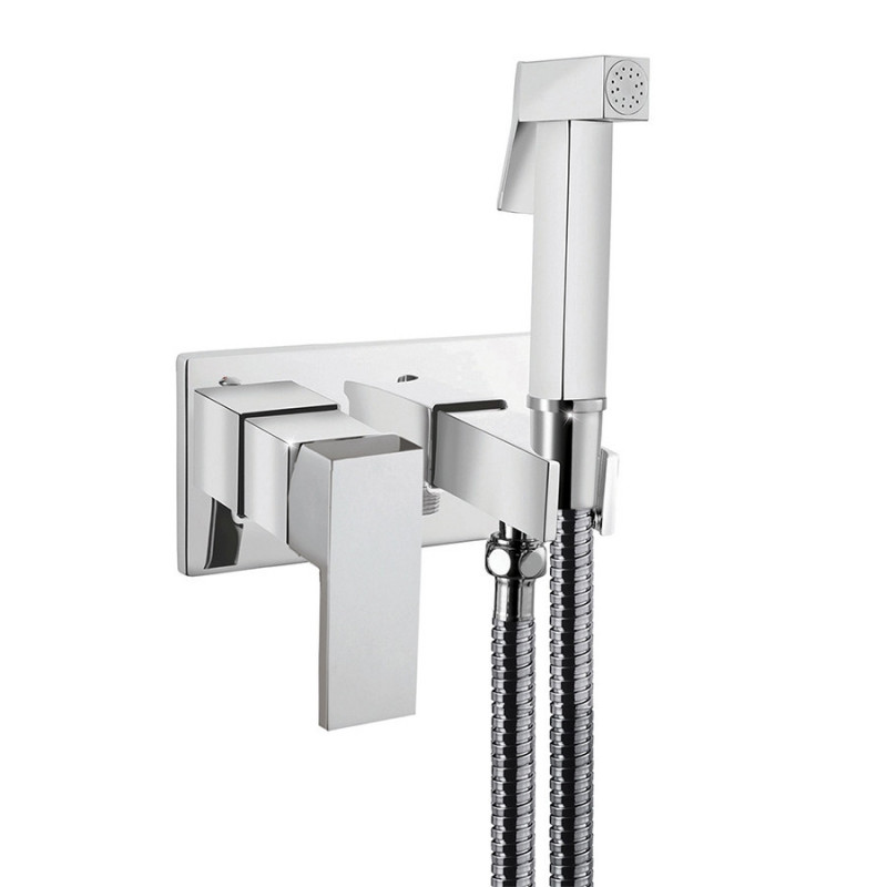 Гигиенический душ со смесителем хром Giulini Pablolux FSH22/P