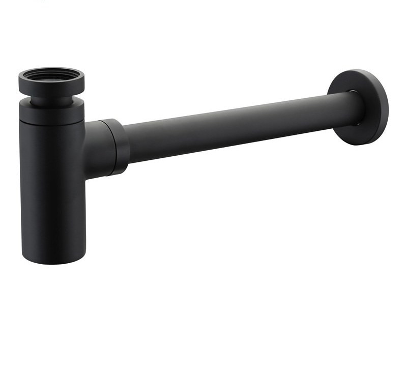 Сифон для раковины черный Giulini F5109LNO