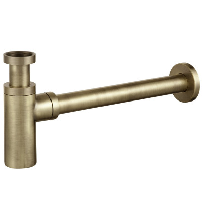 Сифон для раковины бронза Giulini F5109LBROP