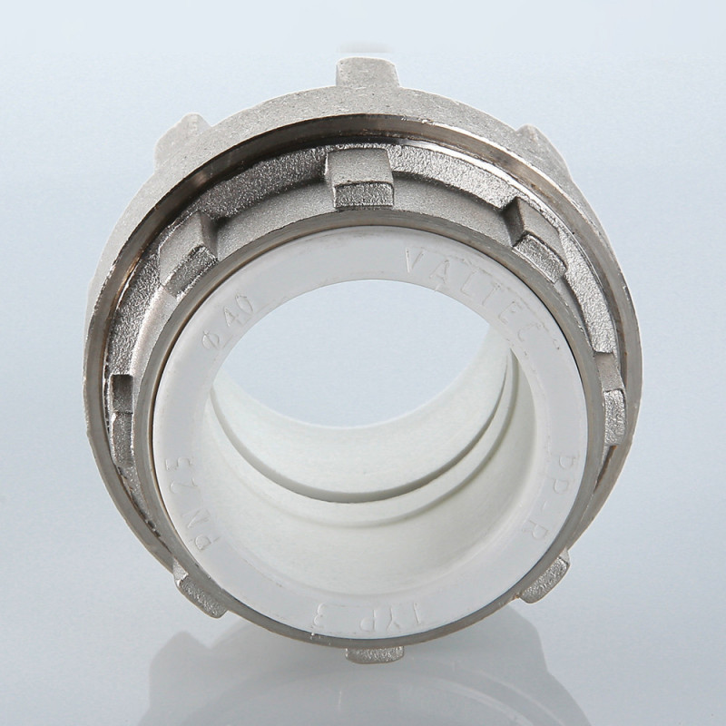 Муфта PPR белая разъемная 32 х 32 Valtec VTp.763.0.032