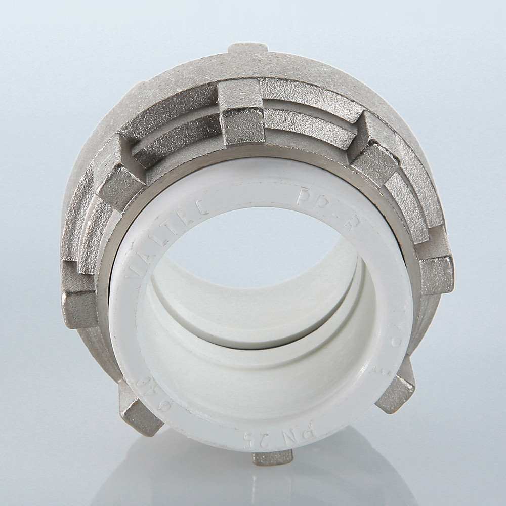 Муфта PPR белая разъемная 32 х 32 Valtec VTp.763.0.032