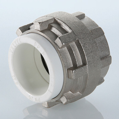 Муфта PPR белая разъемная 32 х 32 Valtec VTp.763.0.032