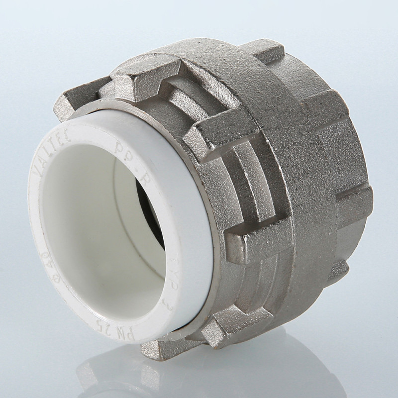 Муфта PPR белая разъемная 32 х 32 Valtec VTp.763.0.032