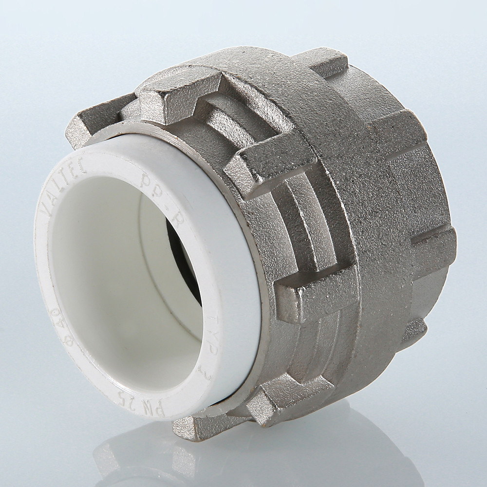 Муфта PPR белая разъемная 32 х 32 Valtec VTp.763.0.032
