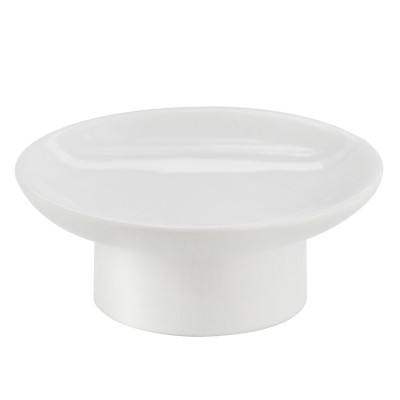 Мыльница фарфор белая WasserKRAFT K-C181
