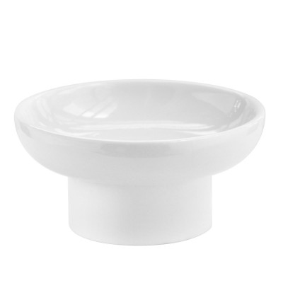 Мыльница фарфор белая WasserKRAFT C185