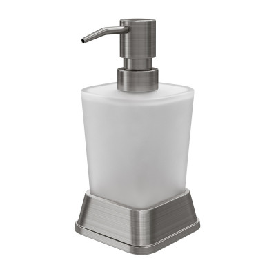 Дозатор для жидкого мыла никель WasserKRAFT Amper K-5499NICKEL