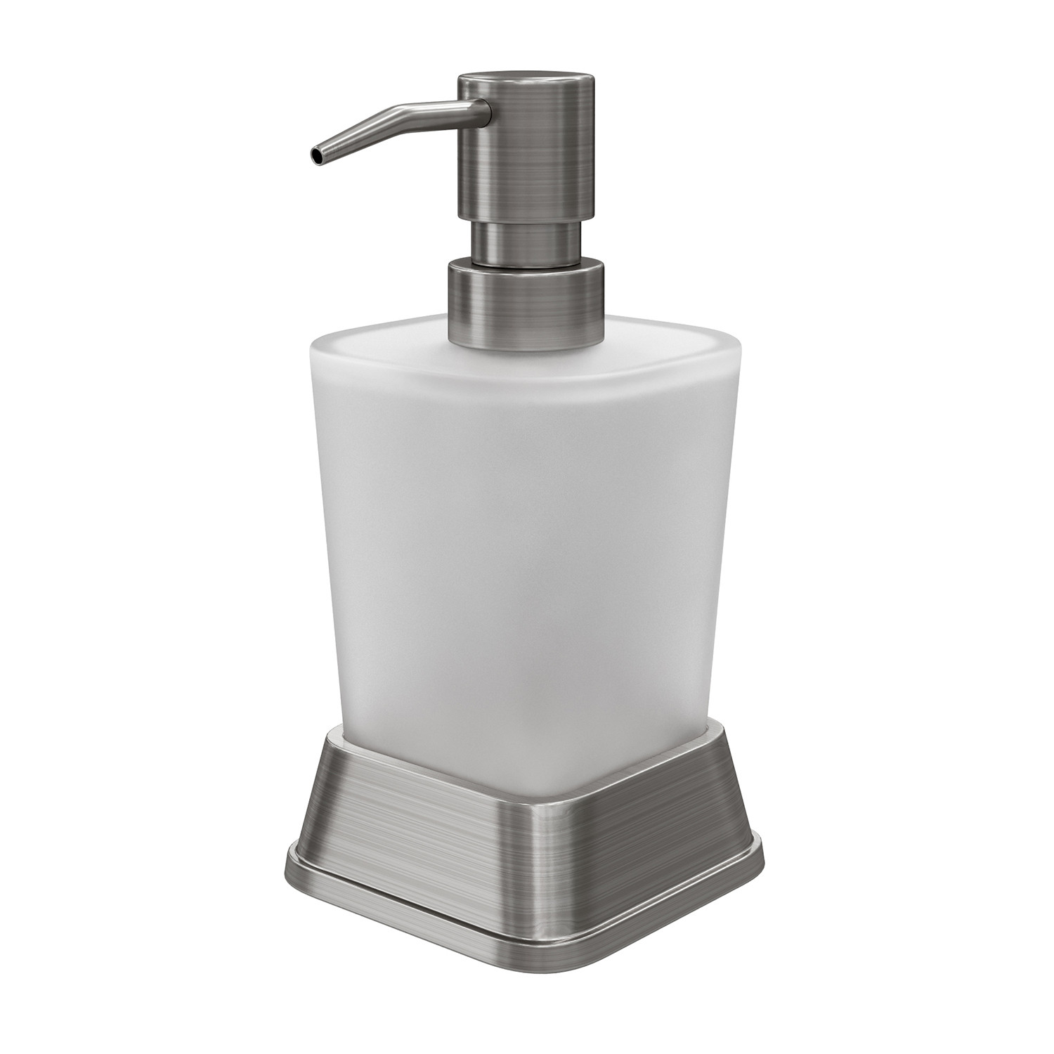 Дозатор для жидкого мыла никель WasserKRAFT Amper K-5499NICKEL
