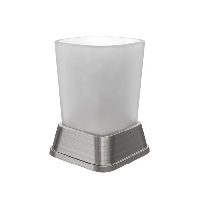 Стакан для зубных щеток никель WasserKRAFT Amper K-5428NICKEL