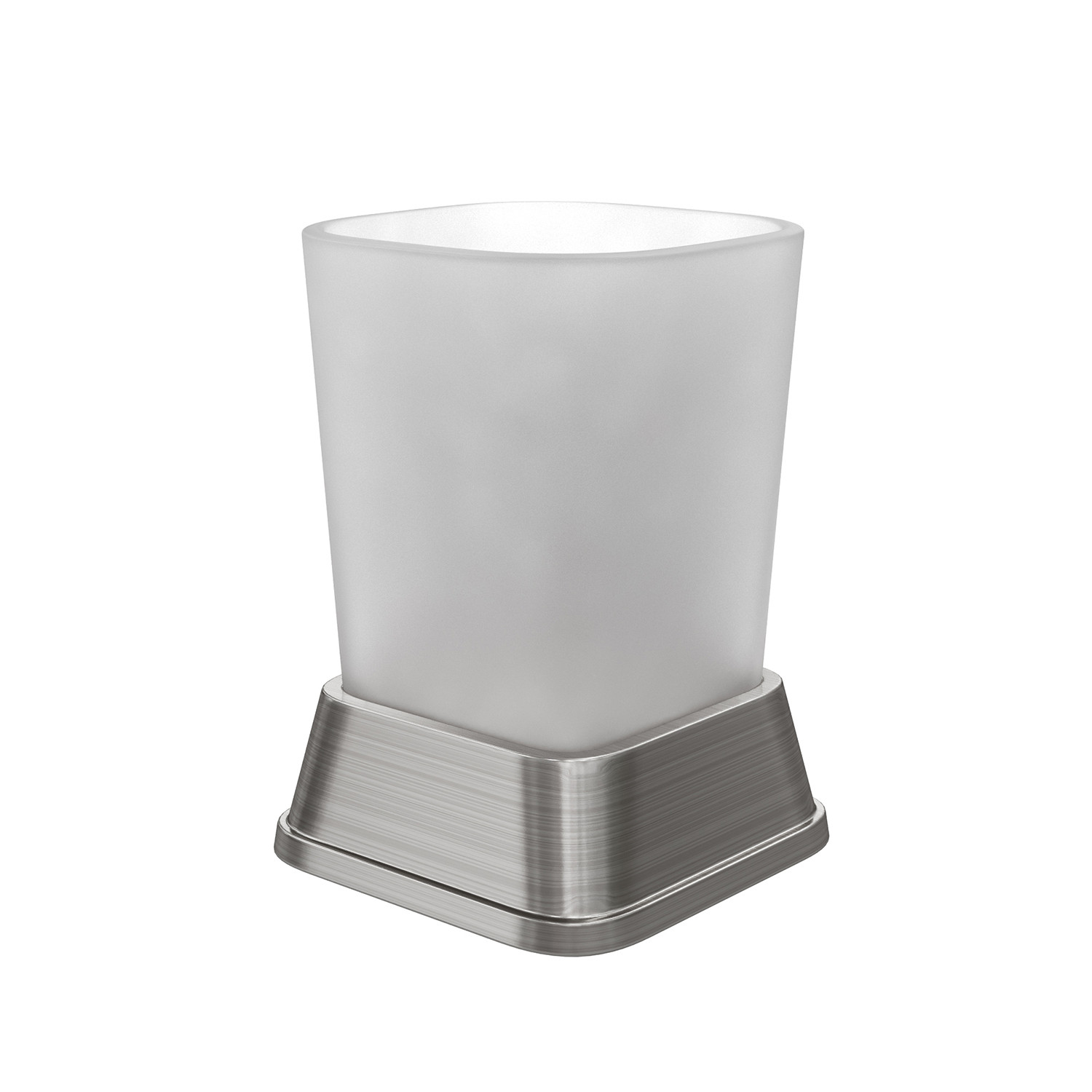 Стакан для зубных щеток никель WasserKRAFT Amper K-5428NICKEL
