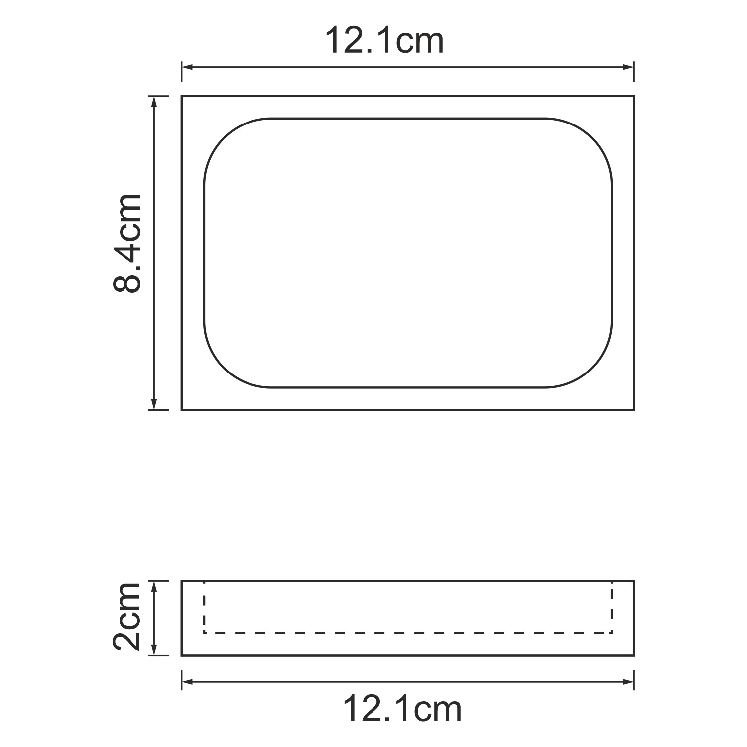 Мыльница белая WasserKRAFT Kammel K-9129