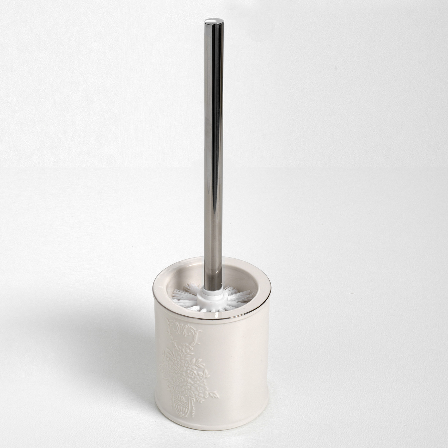 Щетка для унитаза фарфор белая WasserKRAFT Rossel K-5727