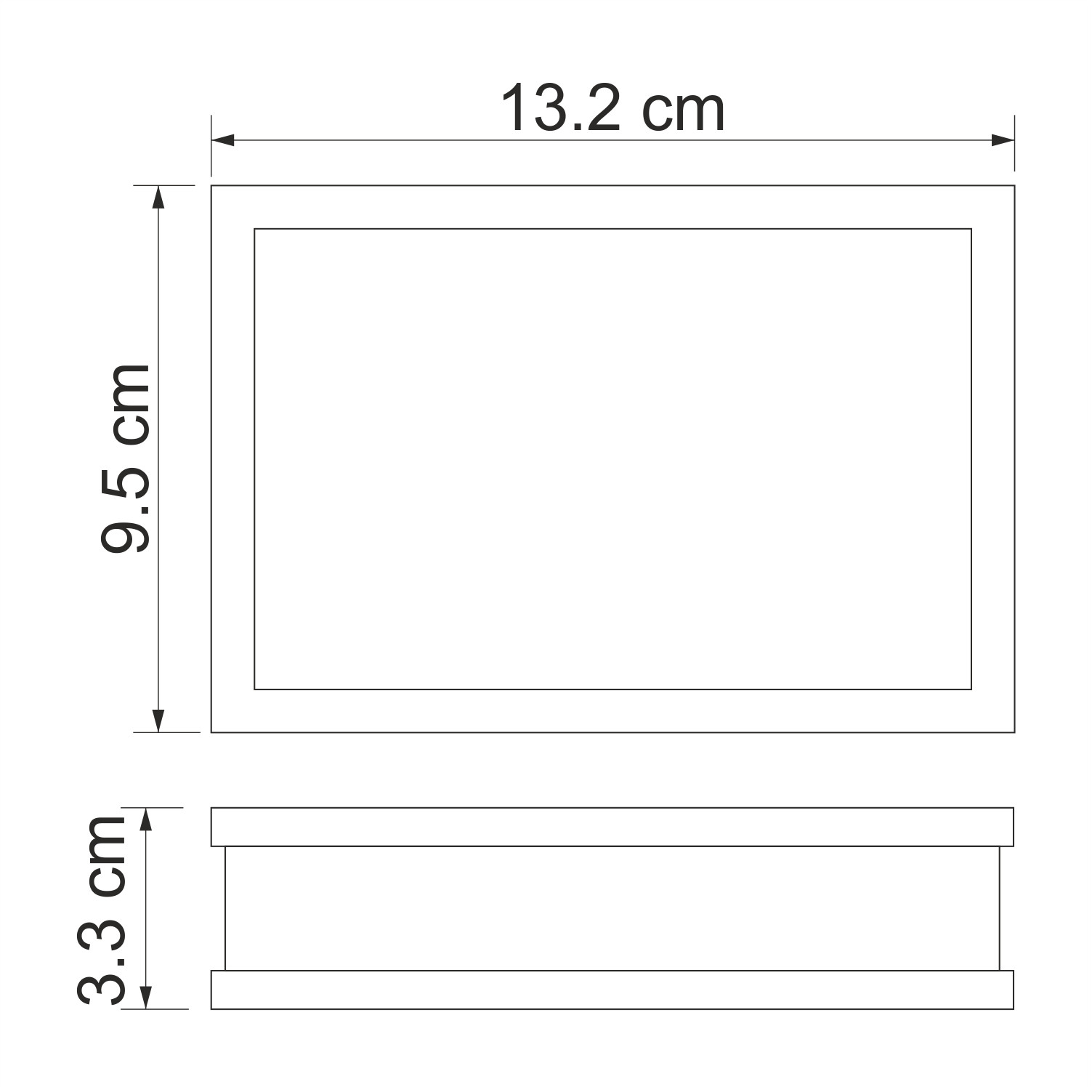 Мыльница белая WasserKRAFT Inn K-4329
