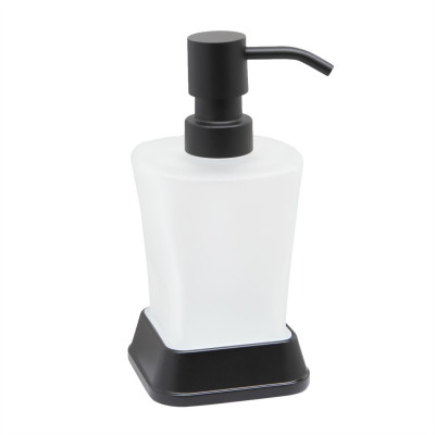 Дозатор для жидкого мыла черный WasserKRAFT Amper K-5499BLACK