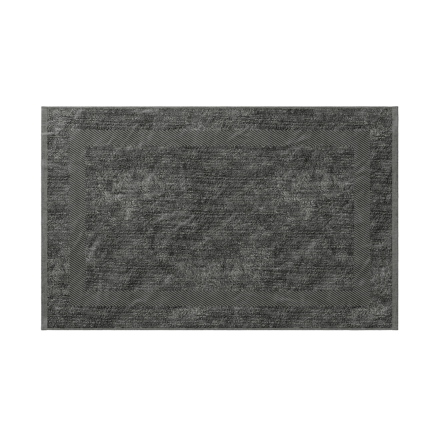Коврик для ванной черный 80x50см WasserKRAFT Neime BM-1913