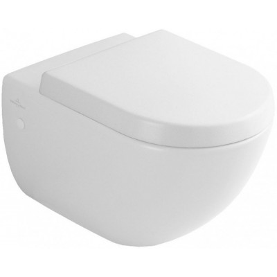 Унитаз подвесной Villeroy&Boch Subway альпийский белый, CeramicPlus, 660010R1