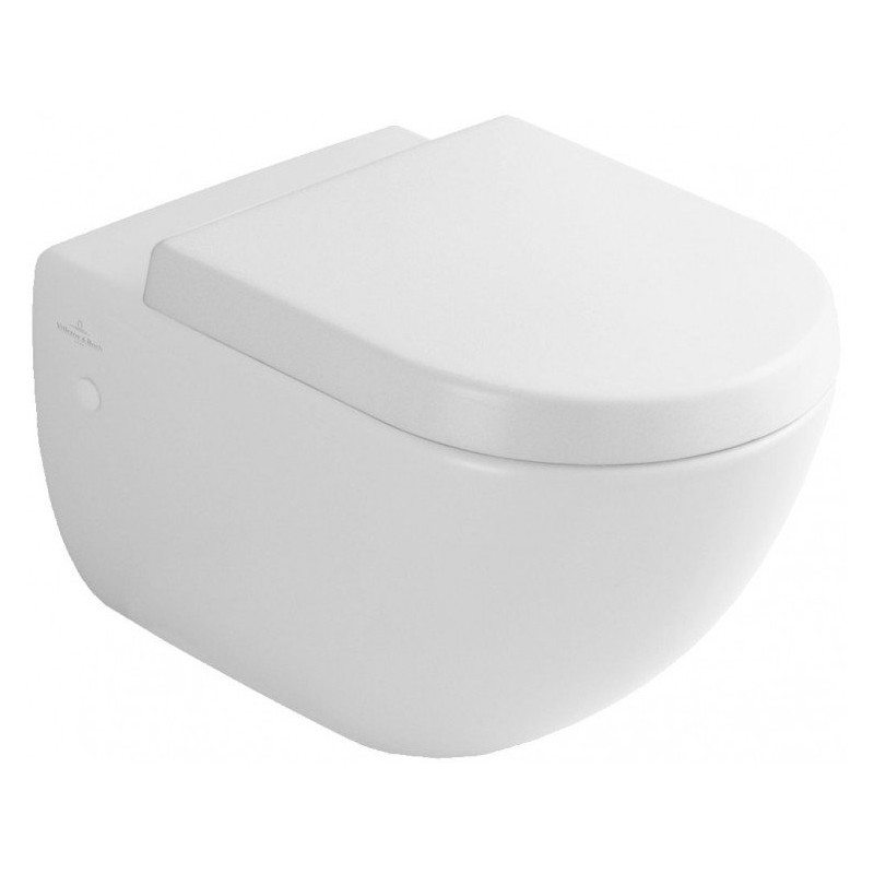 Унитаз подвесной Villeroy&Boch Subway альпийский белый, CeramicPlus, 660010R1
