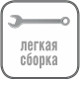 Душевое ограждение 70x70x180 Мономах ДУ 70/180 МЗ четверть круга, без поддона