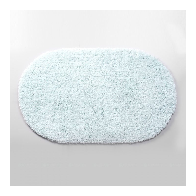 Коврик для ванной голубой 60x100см WasserKRAFT Dill BM-3952