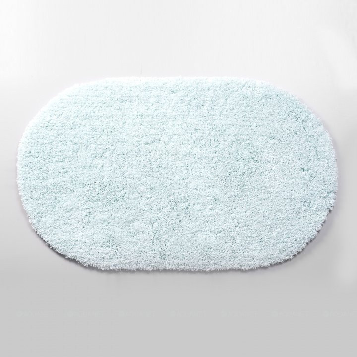 Коврик для ванной голубой 60x100см WasserKRAFT Dill BM-3952