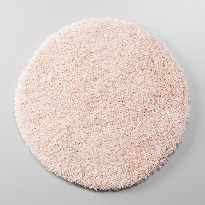 Коврик для ванной кремовый 60x60см WasserKRAFT Dill BM-3919
