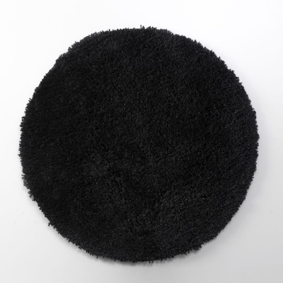 Коврик для ванной черный 60x60см WasserKRAFT Dill BM-3911