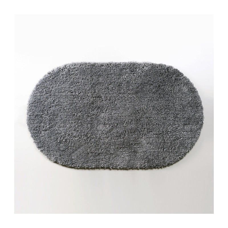 Коврик для ванной серый 60x100см WasserKRAFT Dill BM-3951
