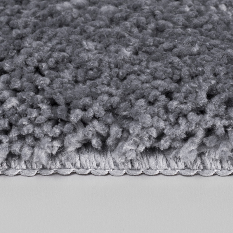 Коврик для ванной серый 60x100см WasserKRAFT Dill BM-3951