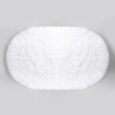 Коврик для ванной белый 60x100см WasserKRAFT Dill BM-3940