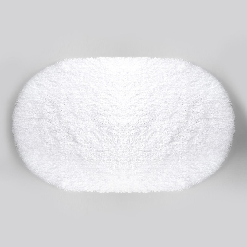 Коврик для ванной белый 60x100см WasserKRAFT Dill BM-3940