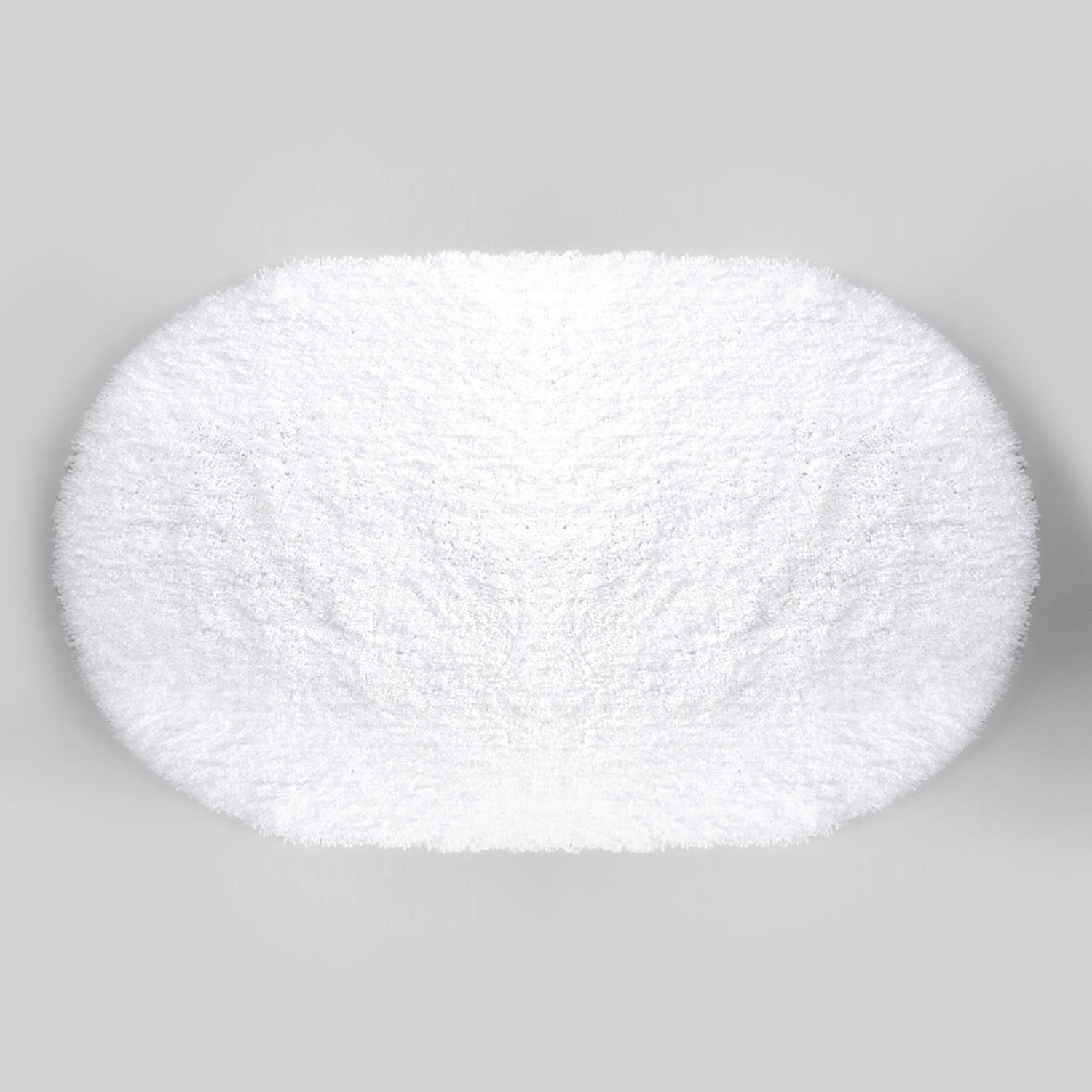 Коврик для ванной белый 60x100см WasserKRAFT Dill BM-3940