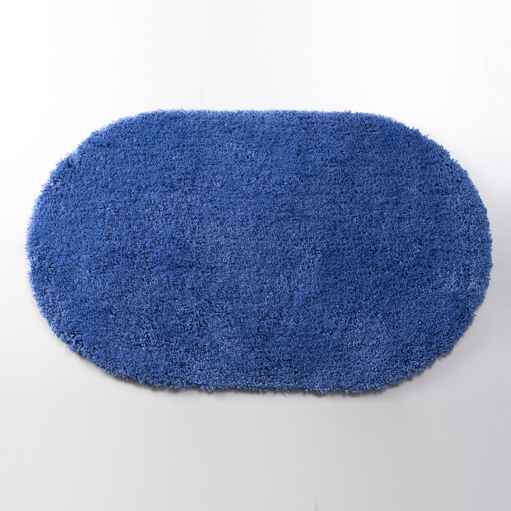 Коврик для ванной темно-синий 60x100см WasserKRAFT Dill BM-3944