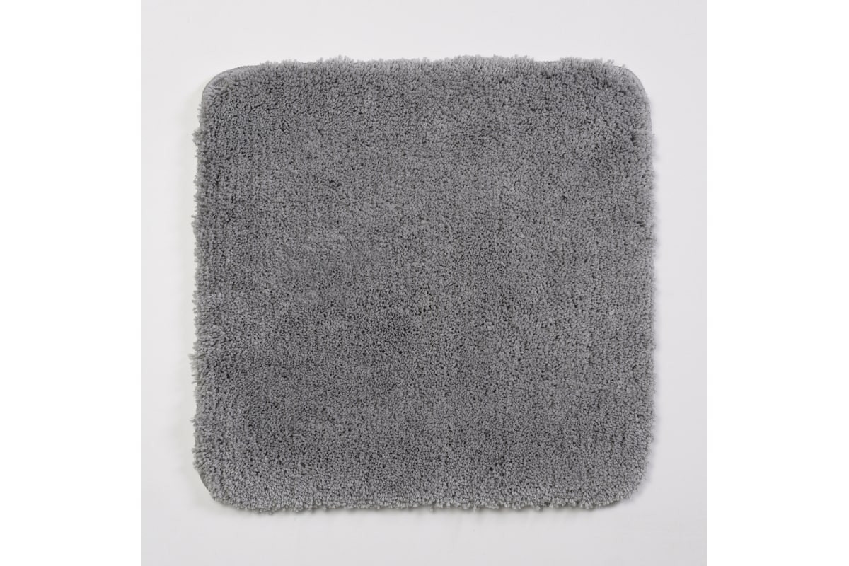 Коврик для ванной серый 55x57см WasserKRAFT Kammel BM-8342