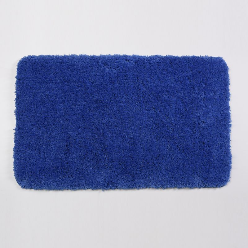 Коврик для ванной синий 90x57см WasserKRAFT Kammel BM-8301