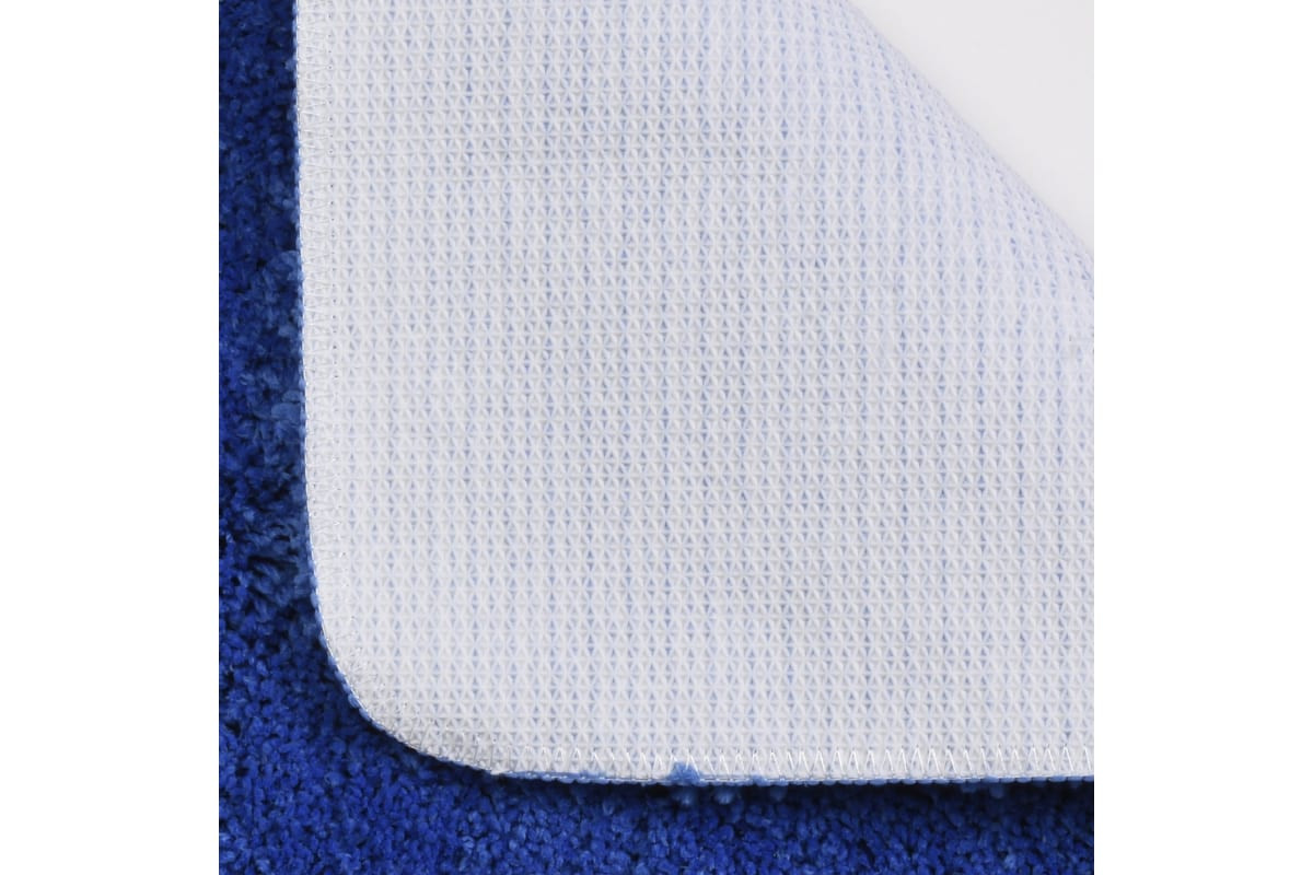 Коврик для ванной синий 55x57см WasserKRAFT Kammel BM-8331